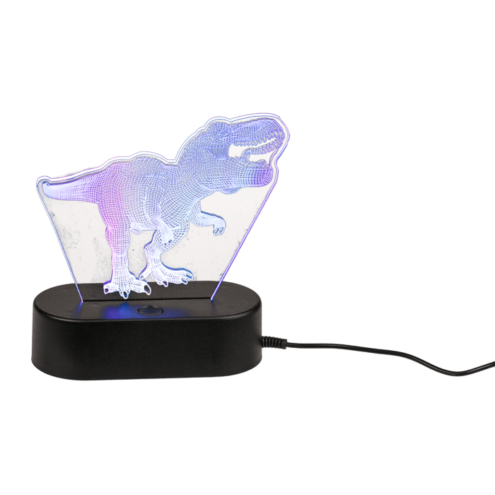 3D-Leuchte, T-Rex, ca. 20 cm,