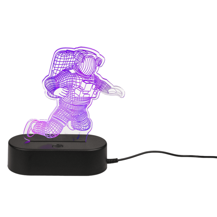 3D-Leuchte, Astronaut, ca. 20 cm,