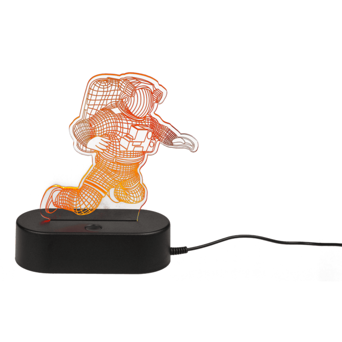 3D-Leuchte, Astronaut, ca. 20 cm,