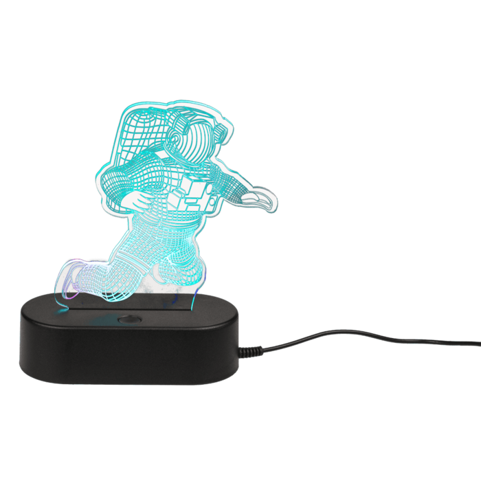 3D-Leuchte, Astronaut, ca. 20 cm,