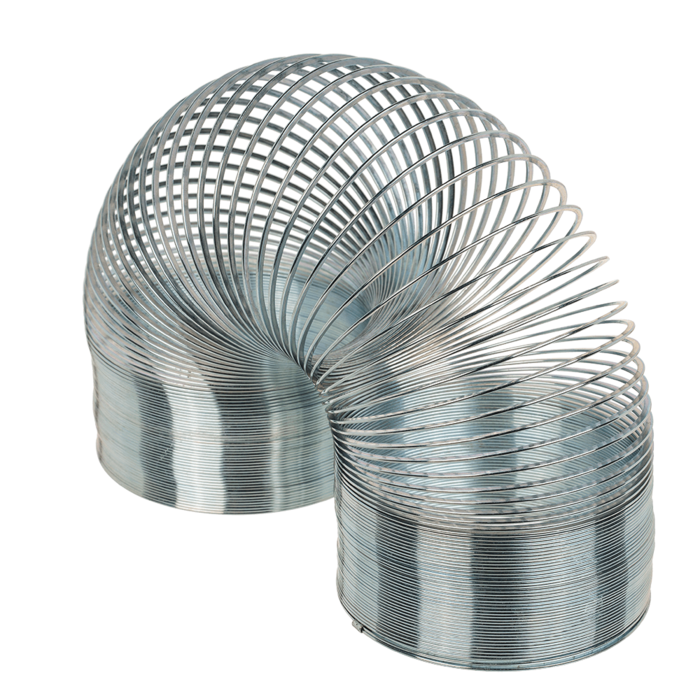 Metallspirale, ca. 11 cm,
