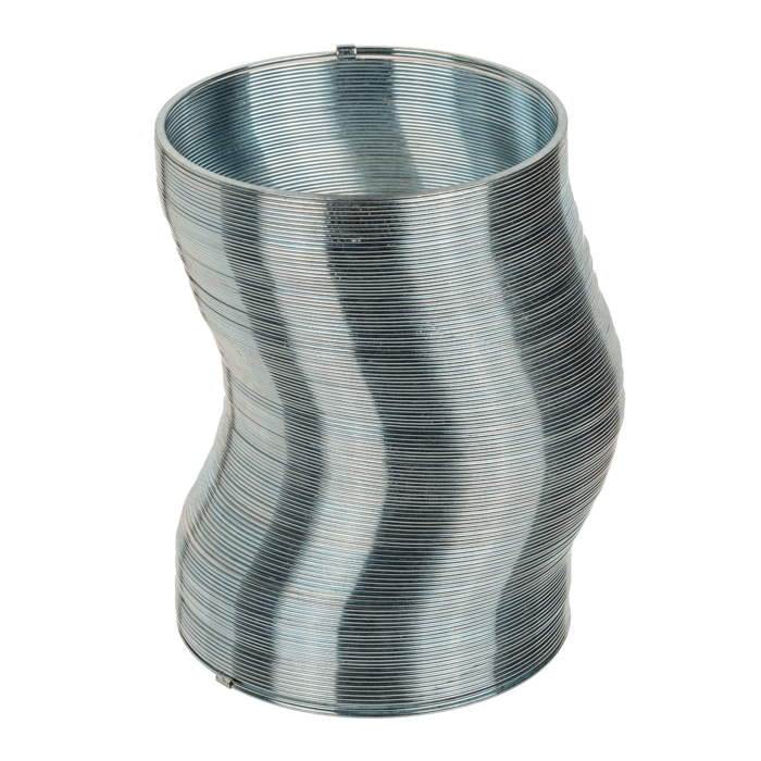 Metallspirale, ca. 11 cm,