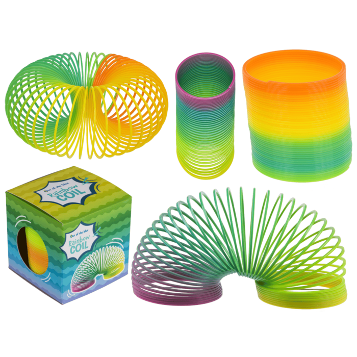 Spirale, Regenbogen, ca. 6,5 cm,