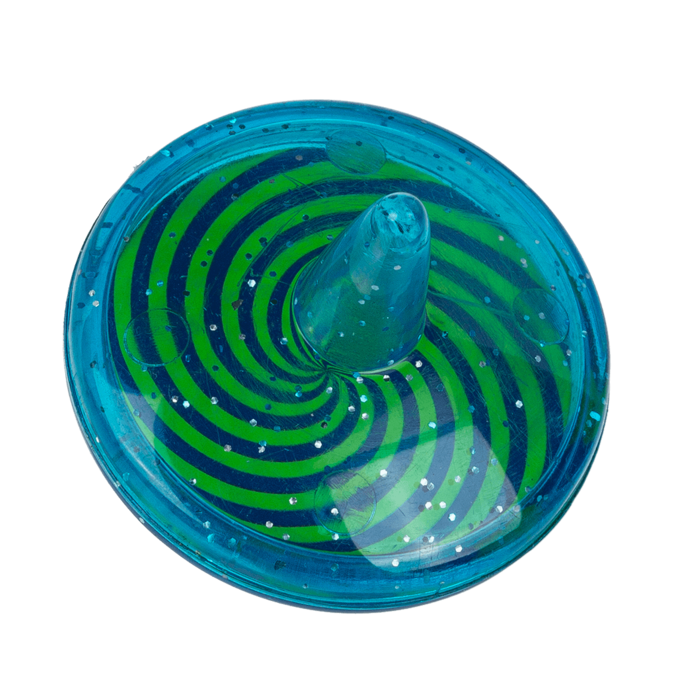 Neon-Kreisel aus Kunststoff, ca. 3,8 cm, 3 Stück