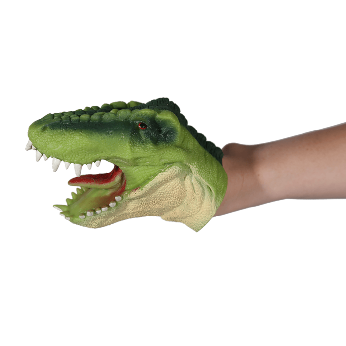 Handpuppe, Dinosaurier, ca. 15 cm,