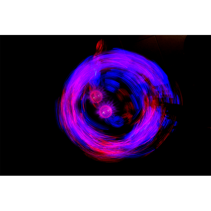 Hüpfkreisel mit LED, ca. 32 x 15 cm,