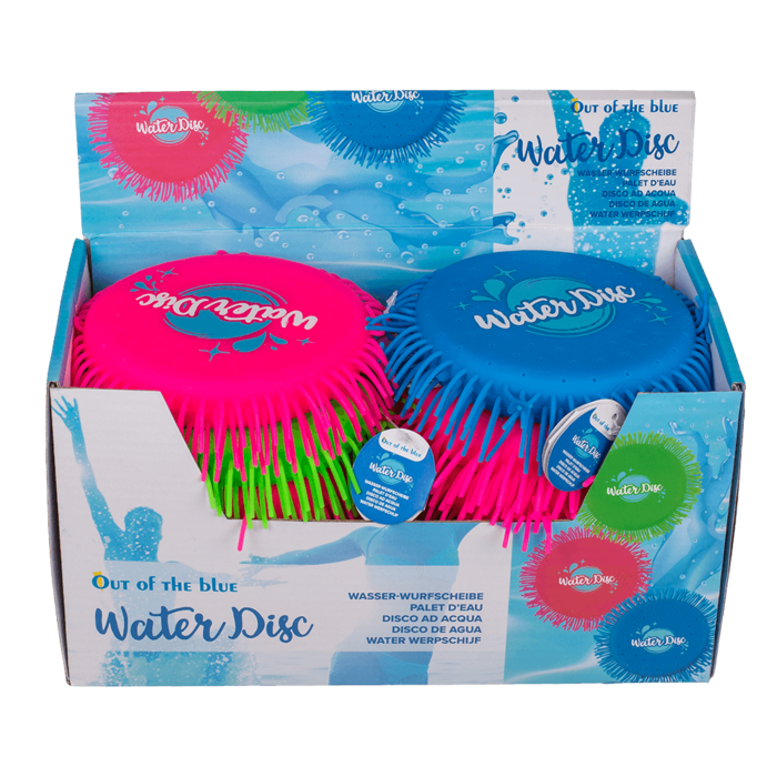 Wasser-Wurfscheibe, D: 13 cm, 3-farbig sortiert,