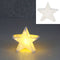 LED Stern, weiß, klein, ca. 15x13cm