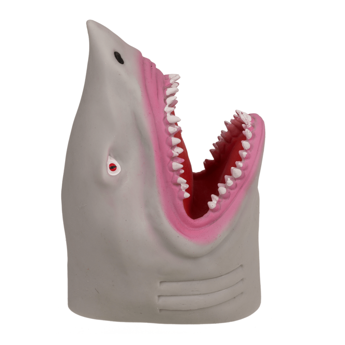Handpuppe, Hai, ca. 15 cm,