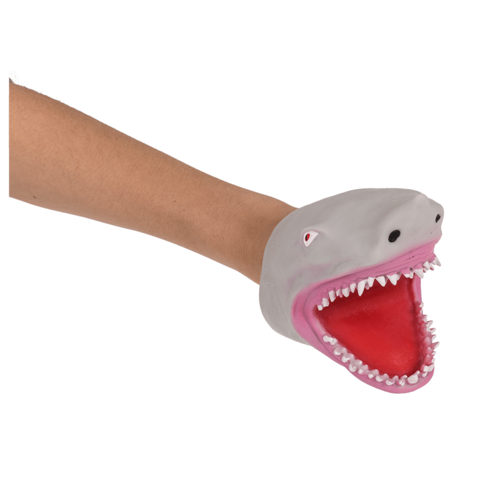 Handpuppe, Hai, ca. 15 cm,