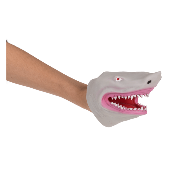 Handpuppe, Hai, ca. 15 cm,
