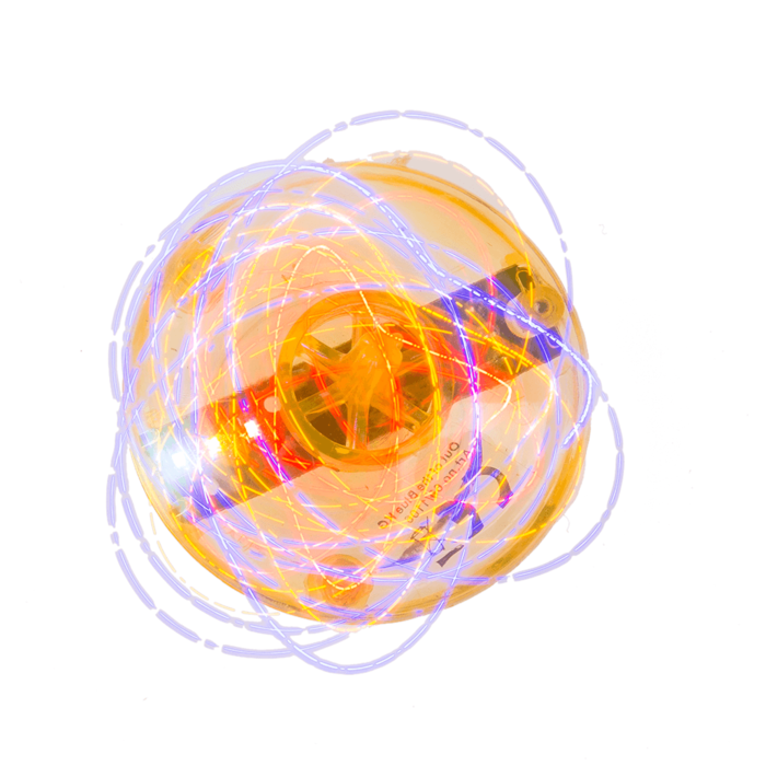 Kreisel, Colours I, mit LED (inkl. Batterie) &