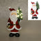 LED Santa mit Tannenbaum, ca.20cmH