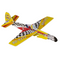 Flugzeug mit Gummibandkatapult, ca. 20 cm,