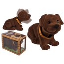 Wackel-Hund, ca. 20  x 13 cm,
