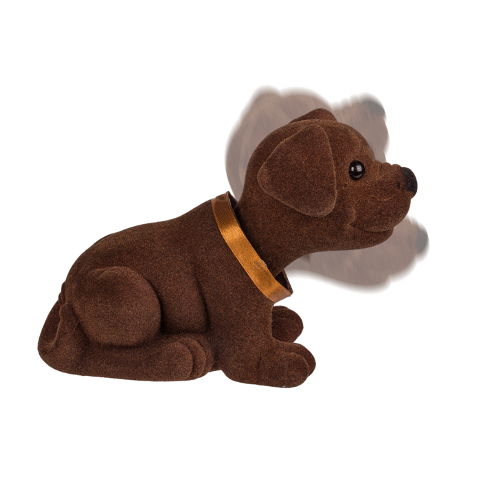 Wackel-Hund, ca. 20  x 13 cm,