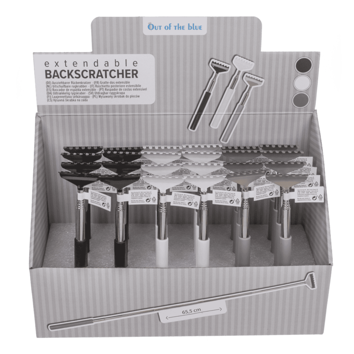 Ausziehbarer Metall-Rückenkratzer,