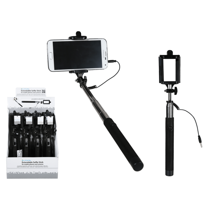 Ausziehbarer Handyhalter, Selfie-Stick,