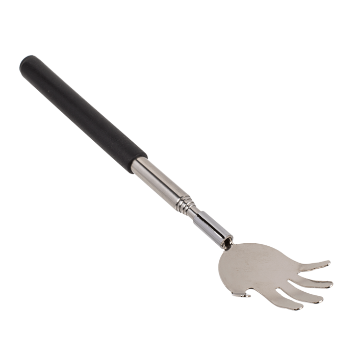 Ausziehbarer Metall-Rückenkratzer, Hand,