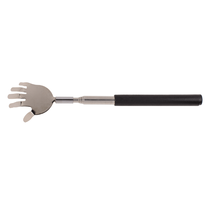 Ausziehbarer Metall-Rückenkratzer, Hand,