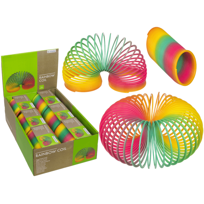 Spirale, Regenbogen, ca. 10 cm,
