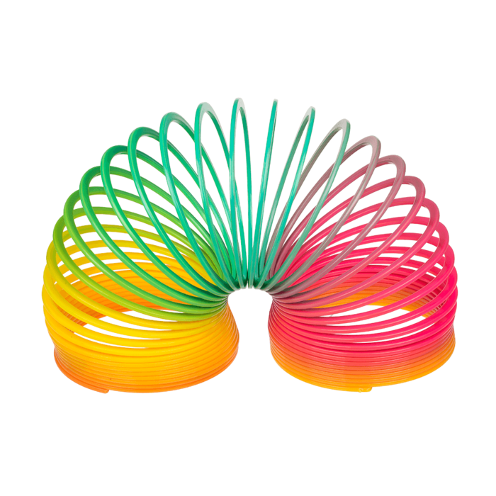 Spirale, Regenbogen, ca. 10 cm,