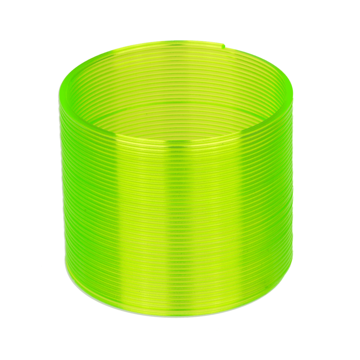 Spirale, Neon, ca. 7,5 cm,