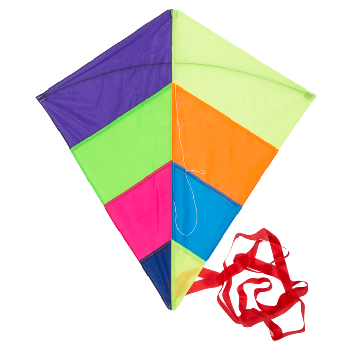Flug-Drachen, Rainbow, ca. 88 x 82 cm,