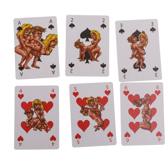 Spielkarten, Kamasutra Comic,