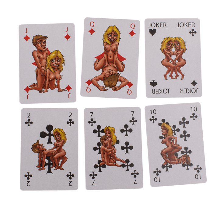 Spielkarten, Kamasutra Comic,