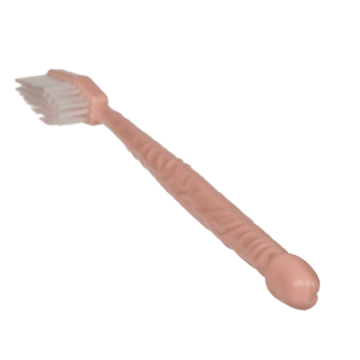 Zahnbürste, Penis, ca. 18 cm,