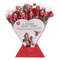 Rose mit rotem G-String, ca. 43 cm,