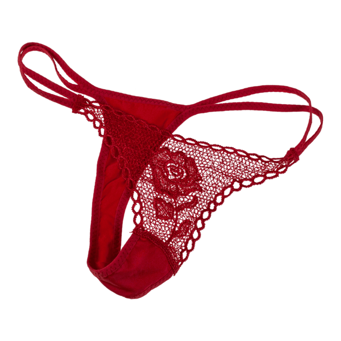 Rose mit rotem G-String, ca. 43 cm,