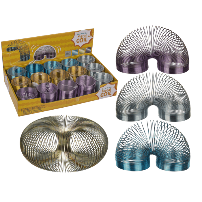 Metallspirale, ca. 5,8 cm,
