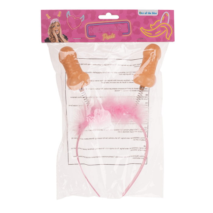 Haarreifen, Penis, ca. 25 cm,