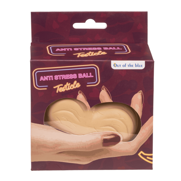 Antistress-Ball, Testicle, ca. 8 cm,
