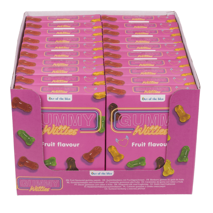 Fruchtgummi, Penis, ca. 100g pro Packung,