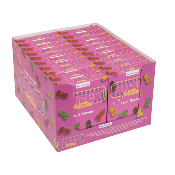Fruchtgummi, Penis, ca. 100g pro Packung,