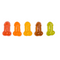 Fruchtgummi, Penis, ca. 100g pro Packung,