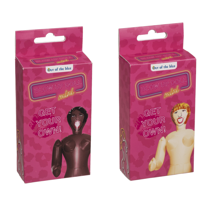 Aufblasbare Mini-Gummipuppe, ca. 66 cm,