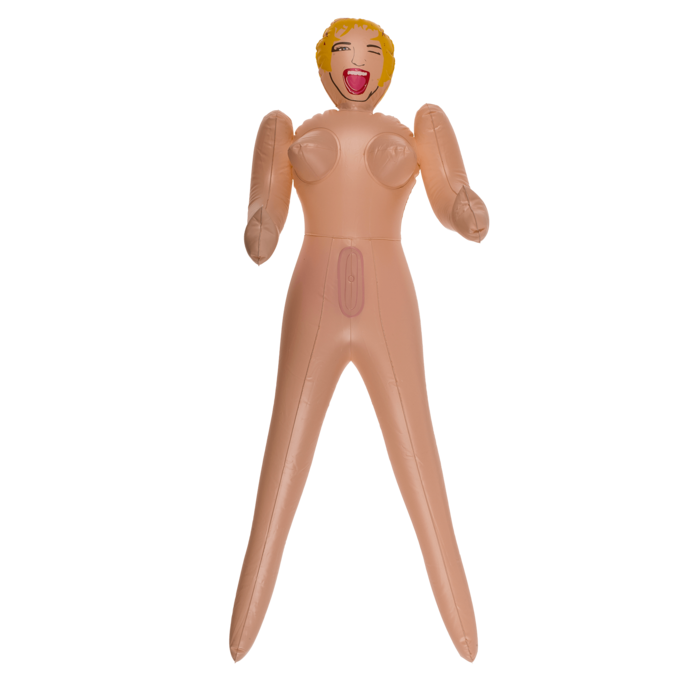 Aufblasbare Mini-Gummipuppe, ca. 66 cm,