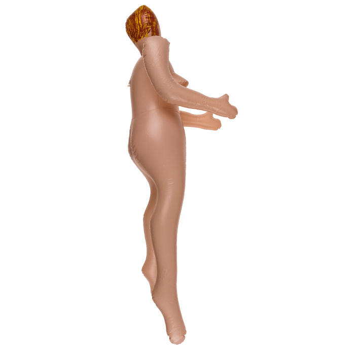 Aufblasbare Mini-Gummipuppe, ca. 66 cm,