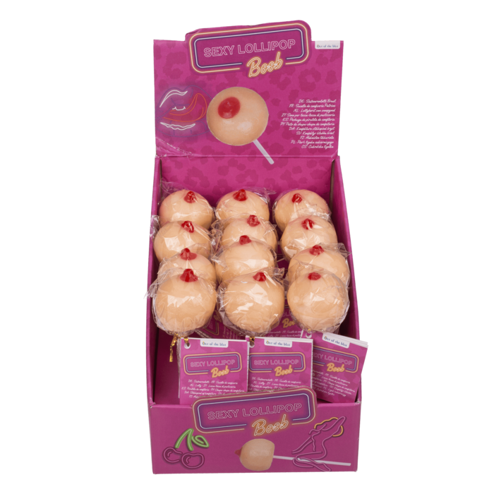 Süßwarenlolli, Brust, ca. 50 g,