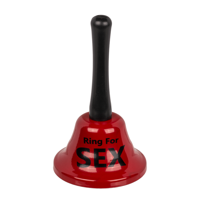 Tischglocke, Ring For Sex, ca. 13 x 7 cm,