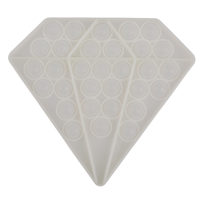 Fidget Pop Toy, Diamant, leuchtet im Dunkeln,