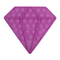 Fidget Pop Toy, Diamant, leuchtet im Dunkeln,