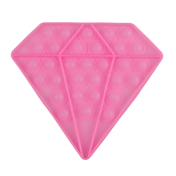 Fidget Pop Toy, Diamant, leuchtet im Dunkeln,