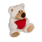 Plüsch-Bär mit rotem Herz, Big Love, ca. 15 cm