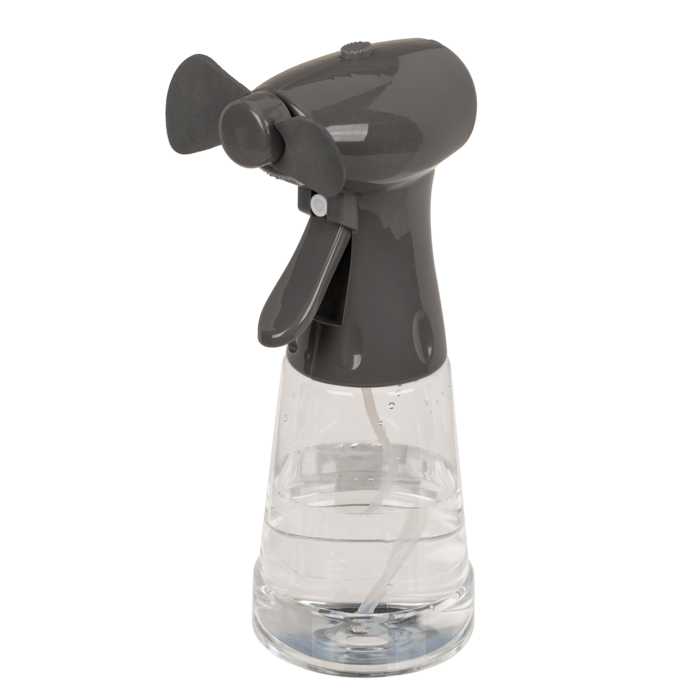 Ventilator mit Sprühflasche, ca. 22 cm,