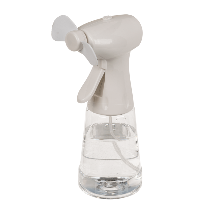 Ventilator mit Sprühflasche, ca. 22 cm,